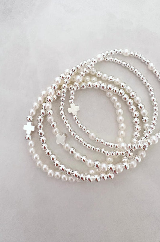 The Silver Pearl Cross Collection
