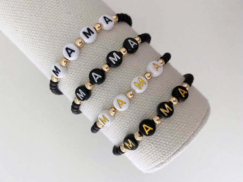 The Mama | Black Matte Bracelet