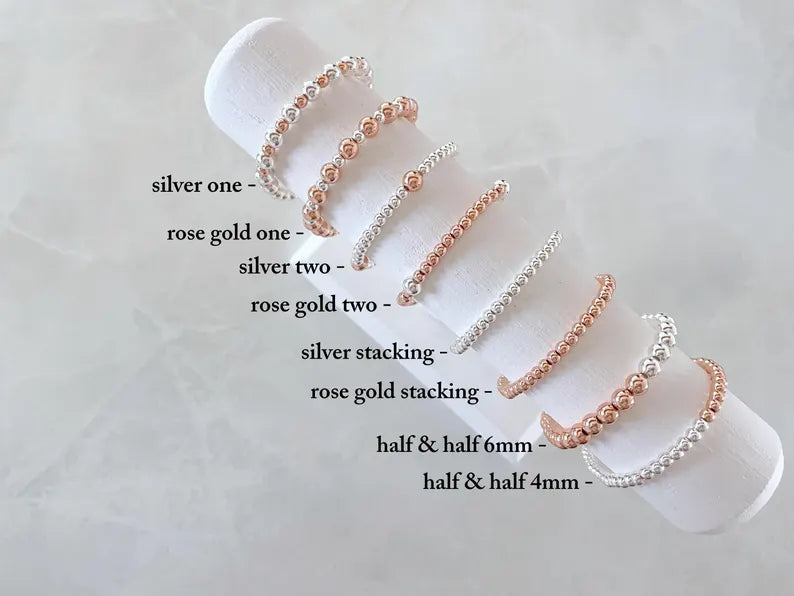 The Rose Gold Mixed Metal Bracelet