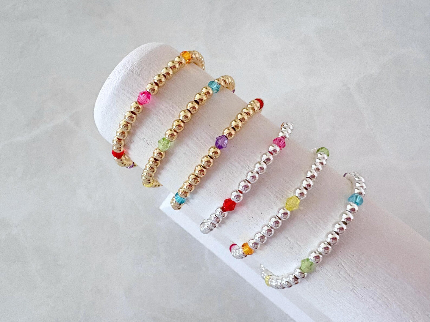 The Minimalist Rainbow Bracelet