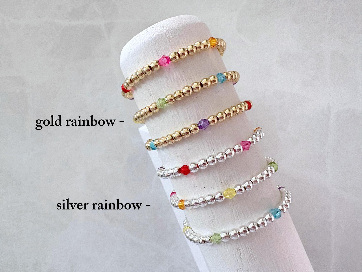 The Minimalist Rainbow Bracelet