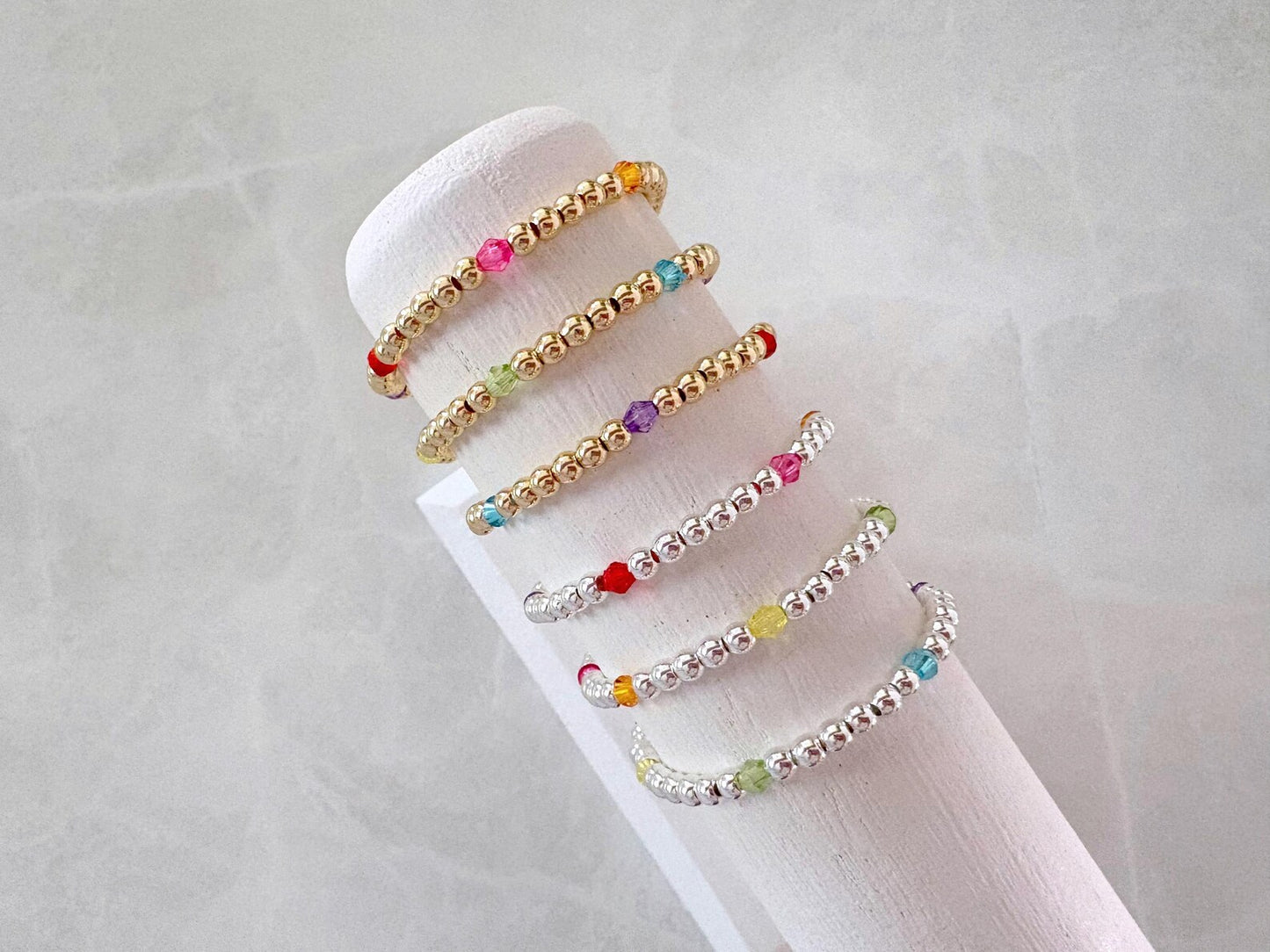 The Minimalist Rainbow Bracelet