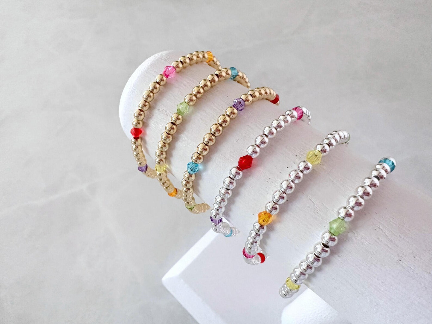 The Minimalist Rainbow Bracelet