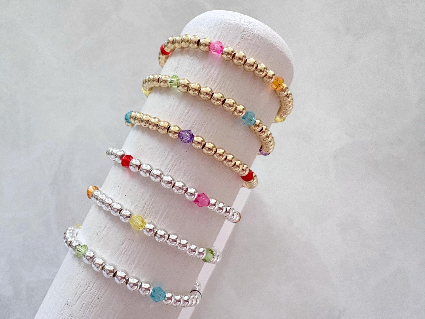 The Minimalist Rainbow Bracelet