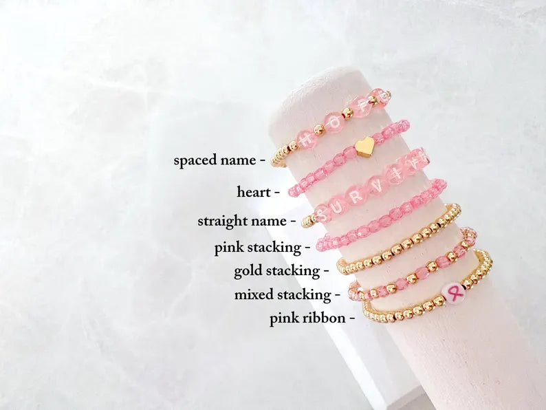 Breast Cancer Awareness Bracelet