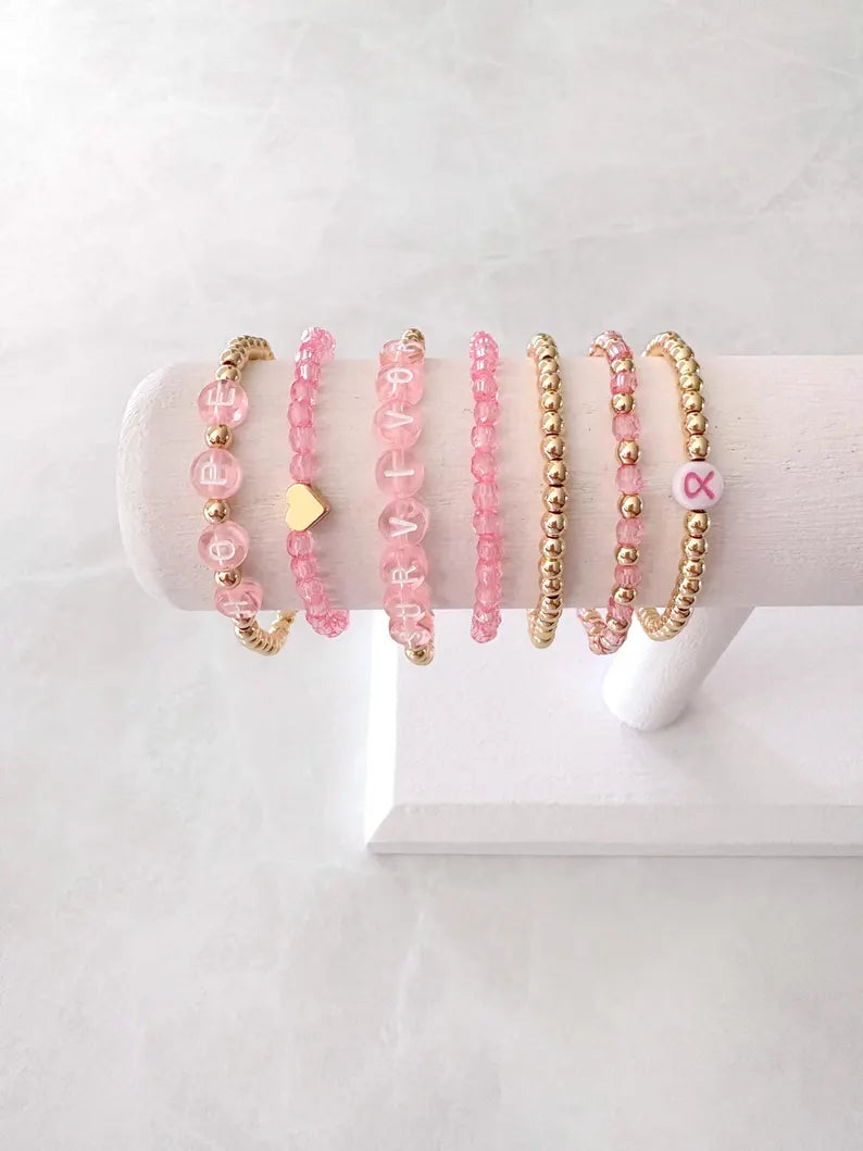 Breast Cancer Awareness Bracelet
