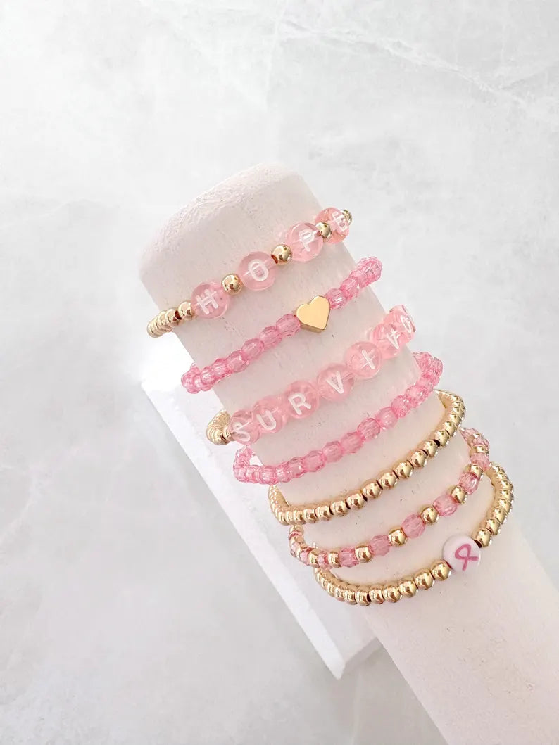 Breast Cancer Awareness Bracelet