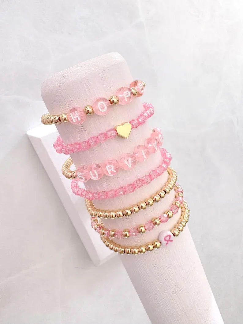 Breast Cancer Awareness Bracelet