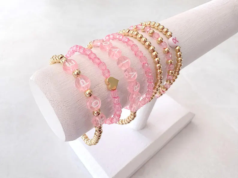 Breast Cancer Awareness Bracelet