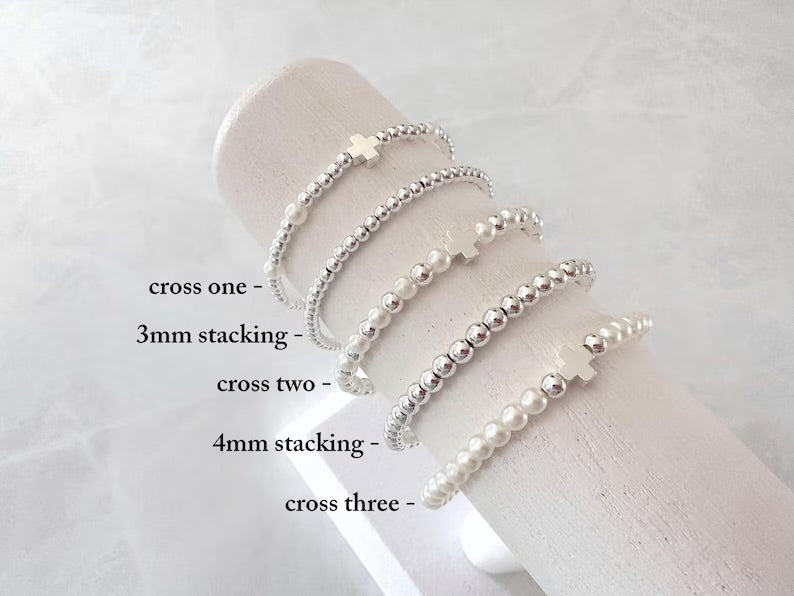 The Silver Pearl Cross Collection