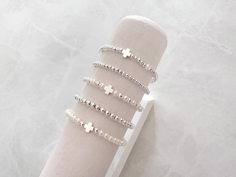 The Silver Pearl Cross Collection