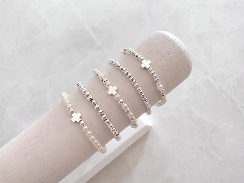 The Silver Pearl Cross Collection
