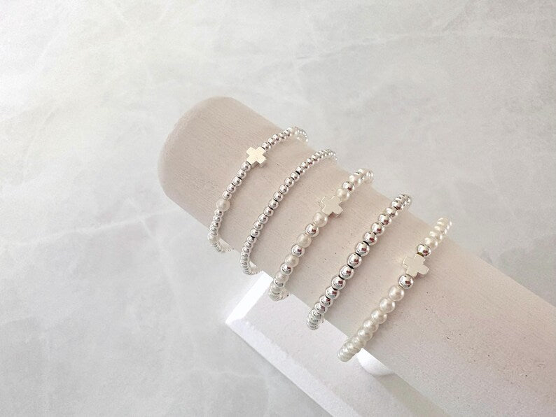 The Silver Pearl Cross Collection