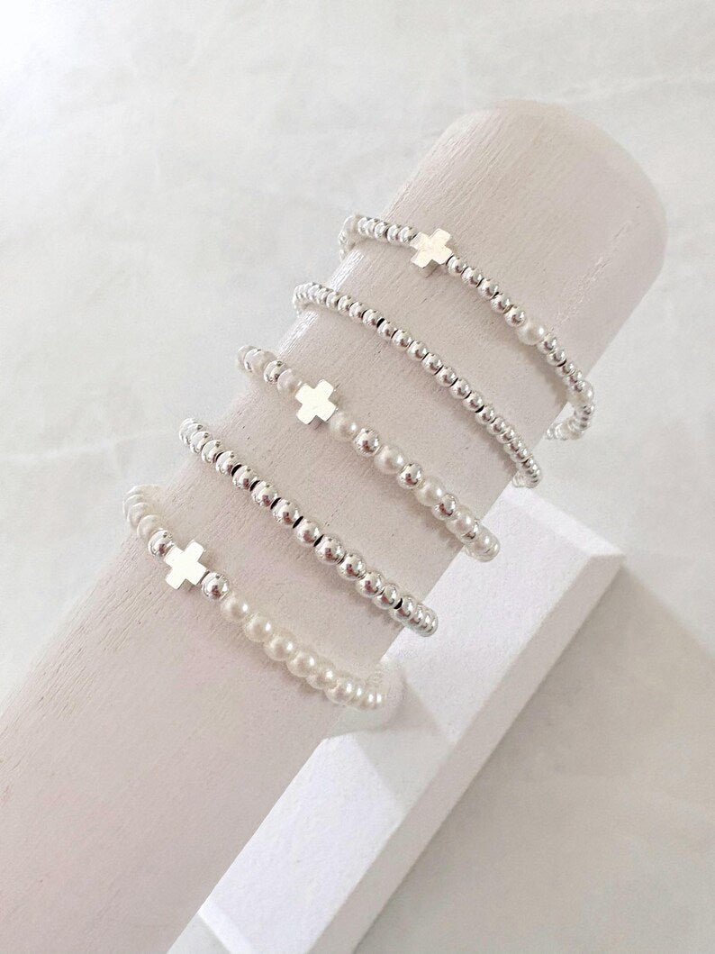 The Silver Pearl Cross Collection
