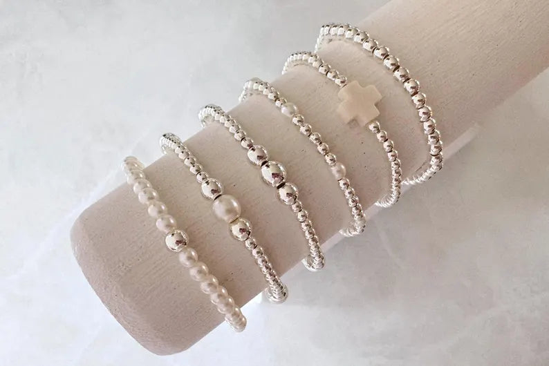 The Minimalist Silver Pearl Collection