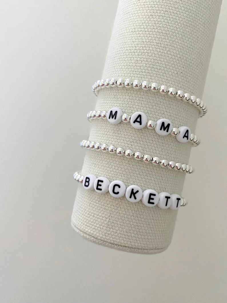 The Name Bracelet | Sterling Silver Plated