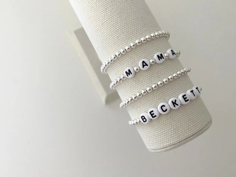 The Name Bracelet | Sterling Silver Plated