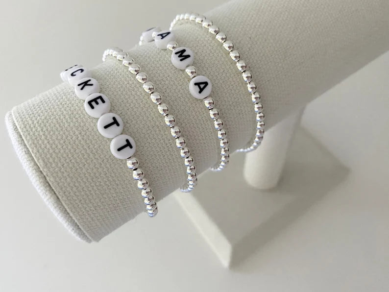 The Name Bracelet | Sterling Silver Plated