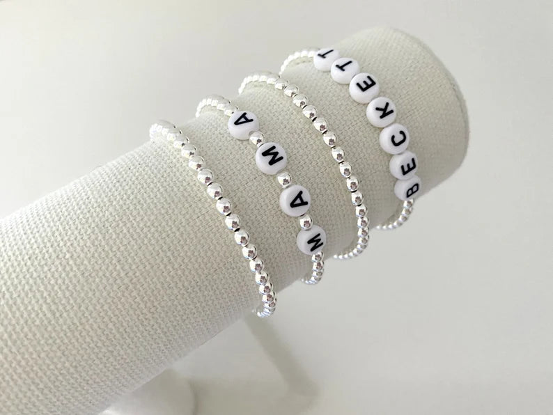 The Name Bracelet | Sterling Silver Plated