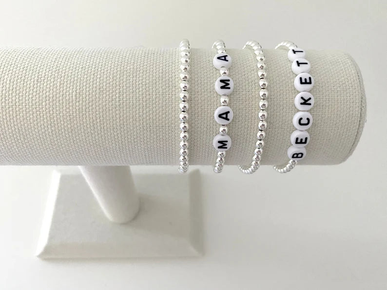 The Name Bracelet | Sterling Silver Plated