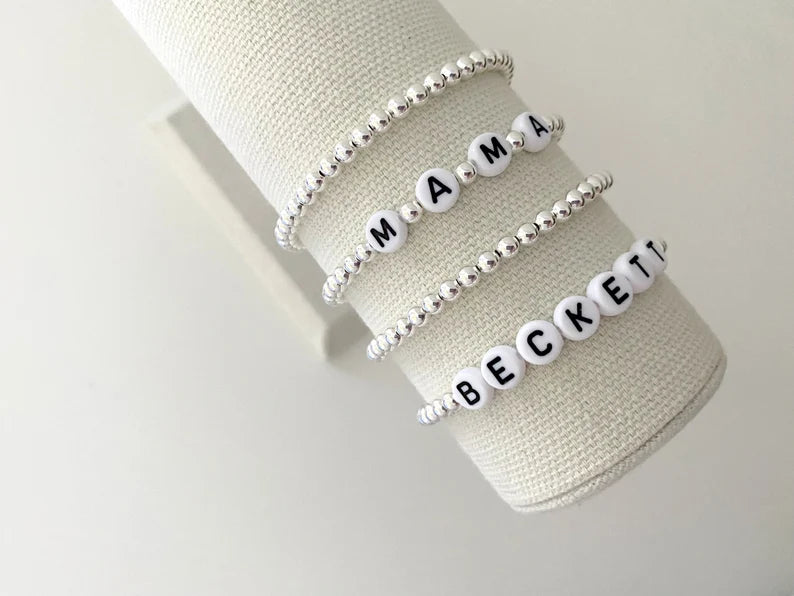 The Name Bracelet | Sterling Silver Plated