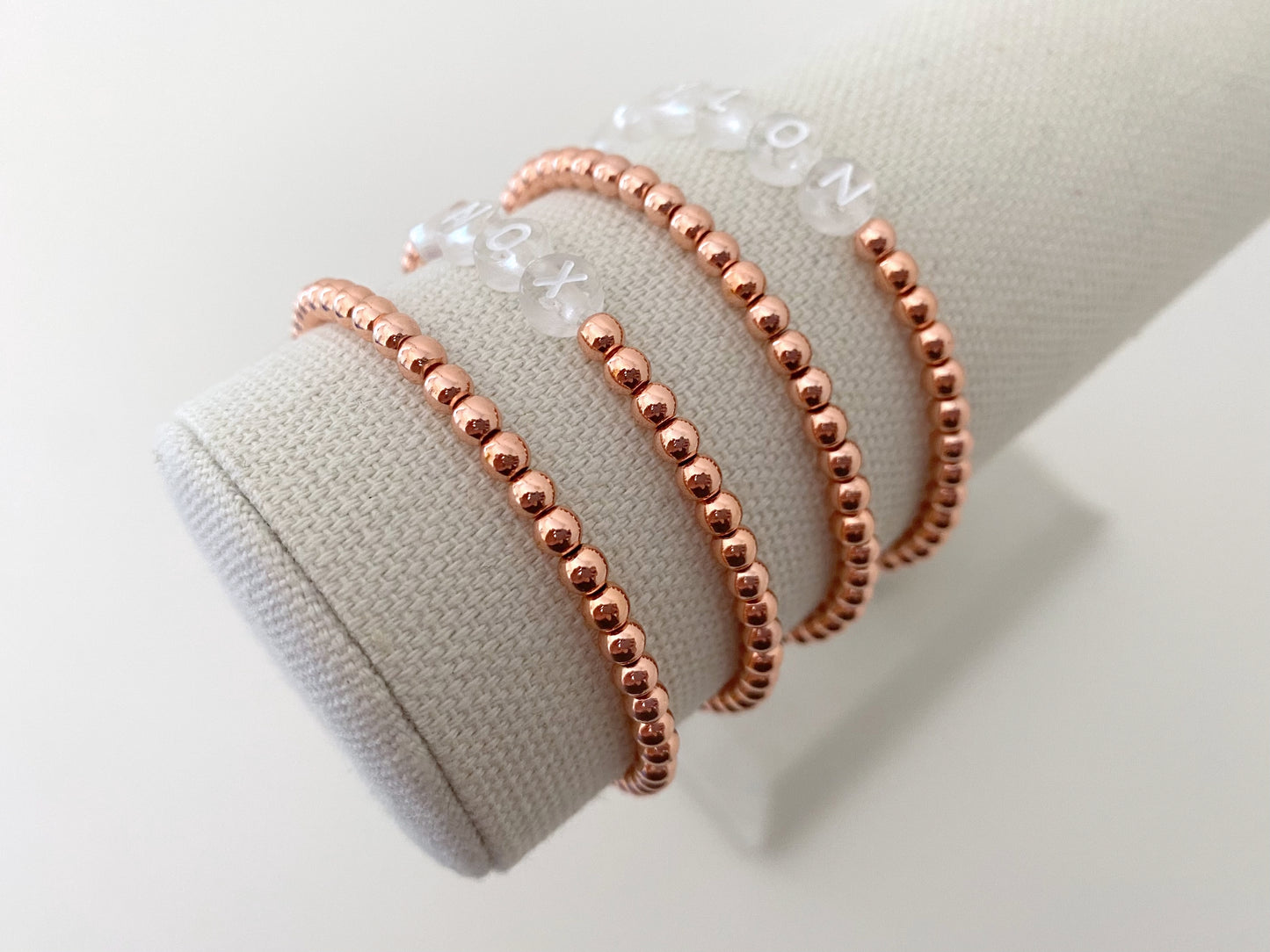The Rose Gold Name Bracelet