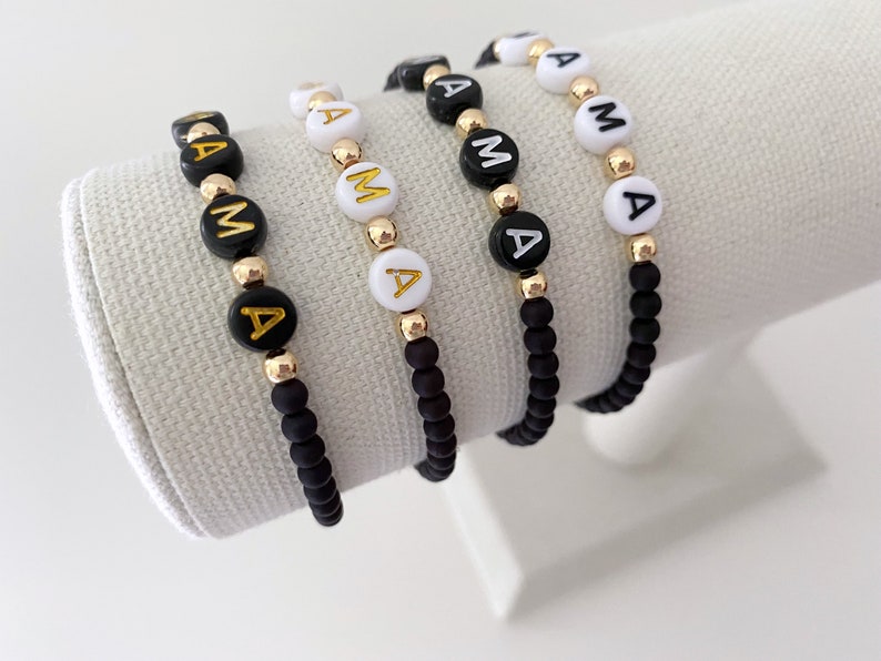 The Mama | Black Matte Bracelet