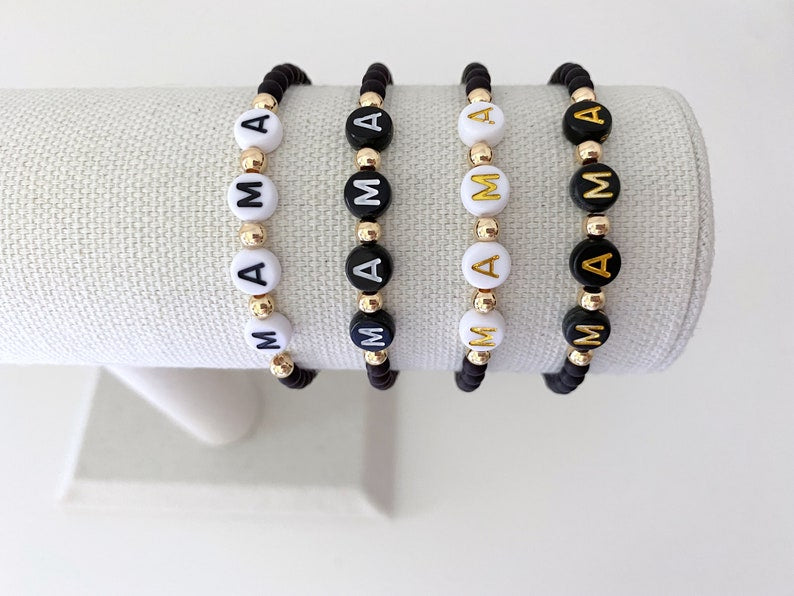 The Mama | Black Matte Bracelet