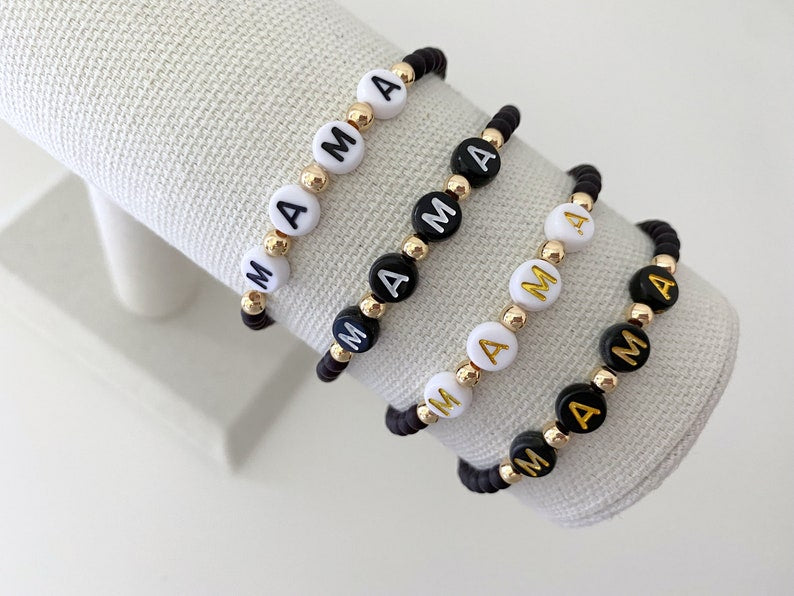 The Mama | Black Matte Bracelet