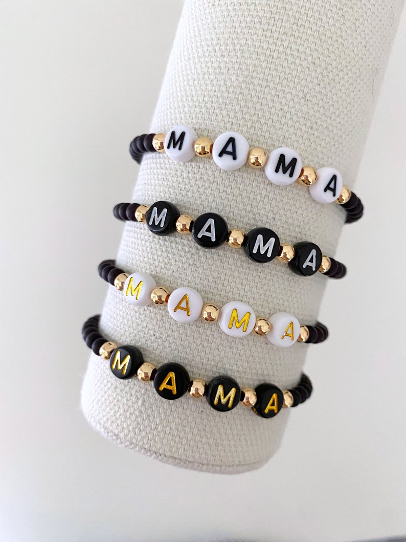 The Mama | Black Matte Bracelet
