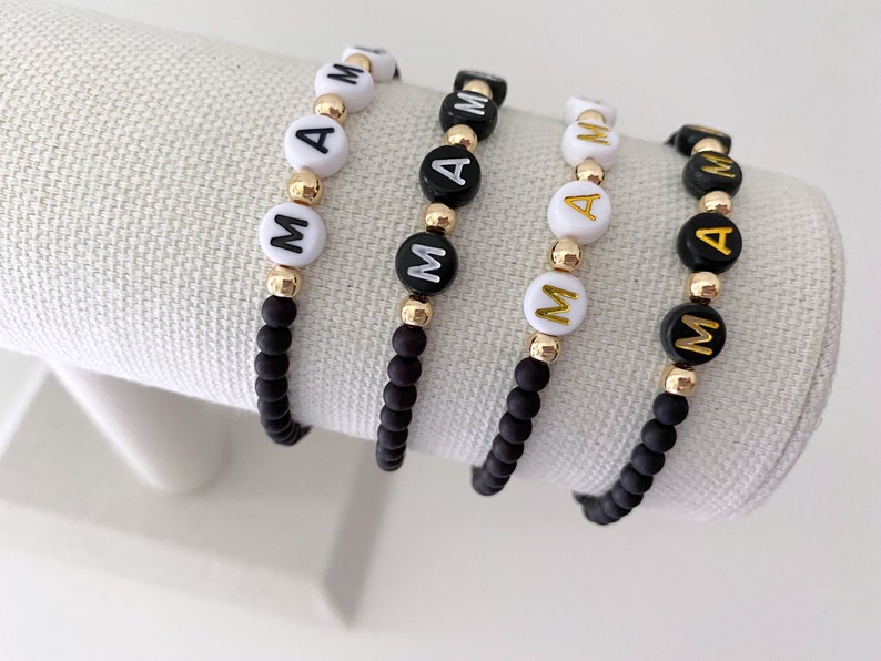 The Mama | Black Matte Bracelet